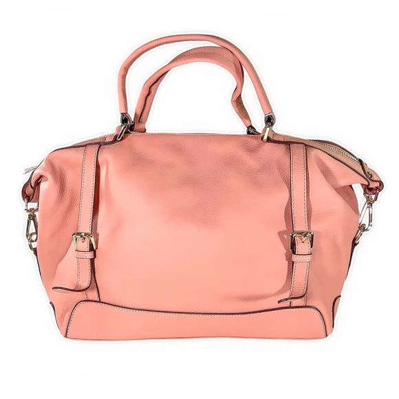 🏷NWT ORA DELPHINE Pink Leather Large Hobo Bag👜 - Picture 2 of 10
